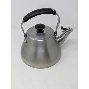 OXO Brew 1.7 Quart Classic Tea Kettle - Brushed Stainless Steel Whistling